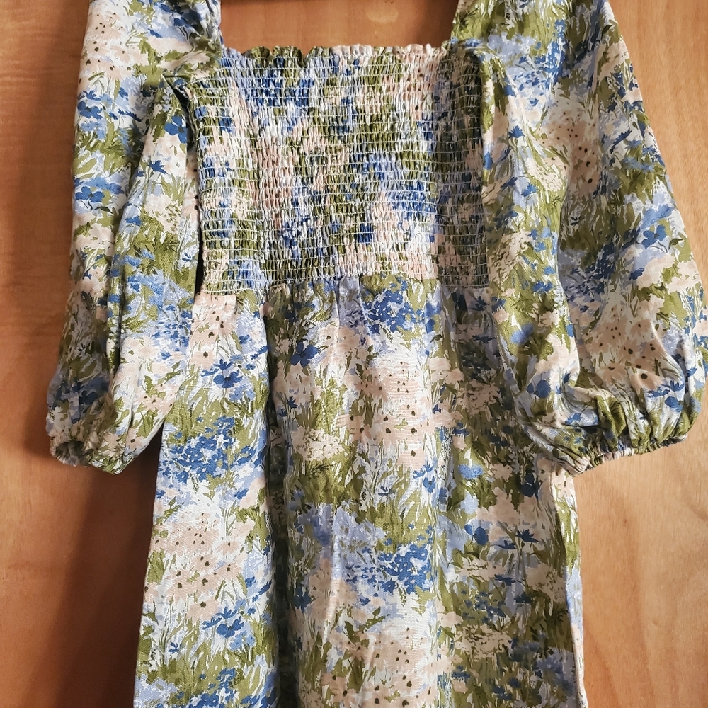 NWT Reformation Gresyon Linen Dress Size Small - Picture 5 of 9
